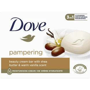 Dove Pampering Skin Cream Bară de săpun cu unt de shea și ...