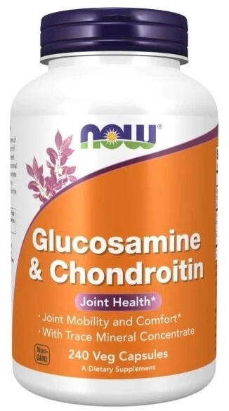 Now Foods Glucosamin & Chondroitin Spurenelemente 240