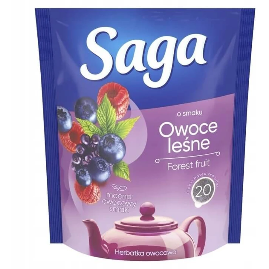 Saga Forest Früchtetee 20 Portionsbeutel