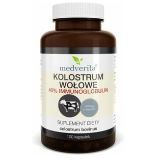 Medverita Calostro bovino 400 mg 100 cápsulas
