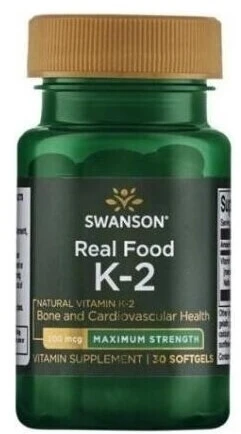 Swanson Vitamin K2 200mcg 30 Kapseln