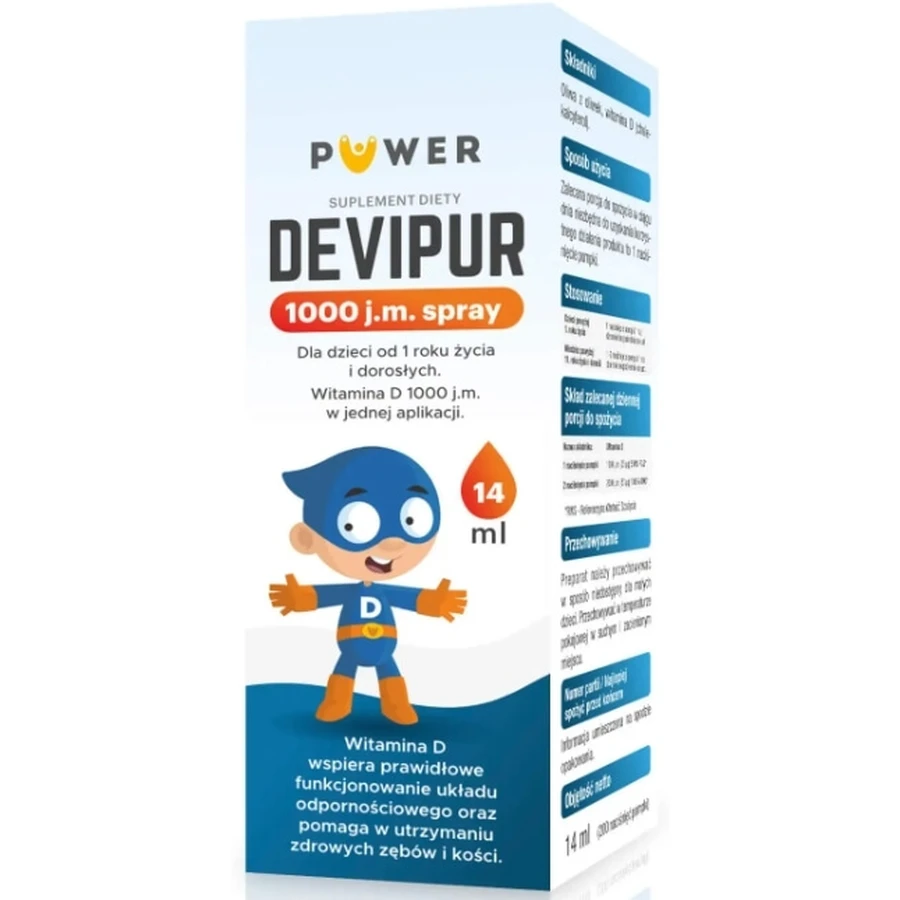 Devipur Vitamin D Tropfen 14 ml