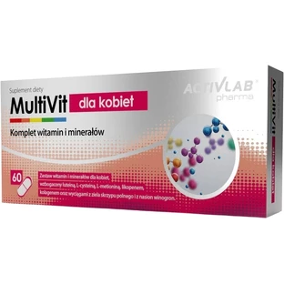 Activlab Multivit voor vrouwen 60 capsules