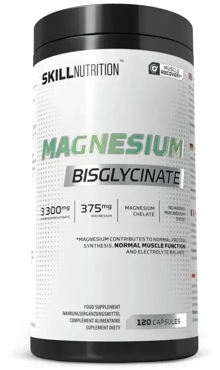 Skill Nutrition Magnesium Bisglycinat 120 Kapseln