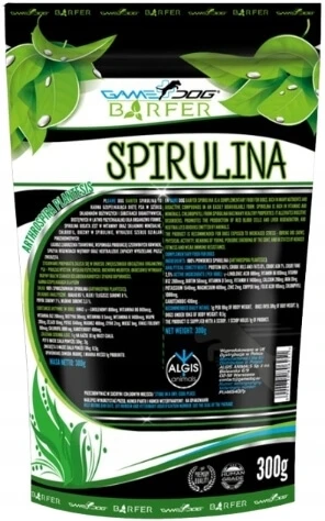 GAME DOG BARFER Spirulina 300 g