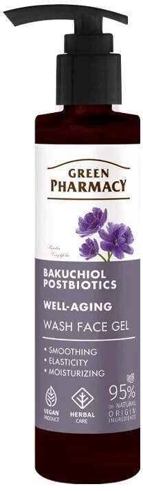 Green Pharmacy Gesichtswaschgel Bacuchiol, Postbiotika