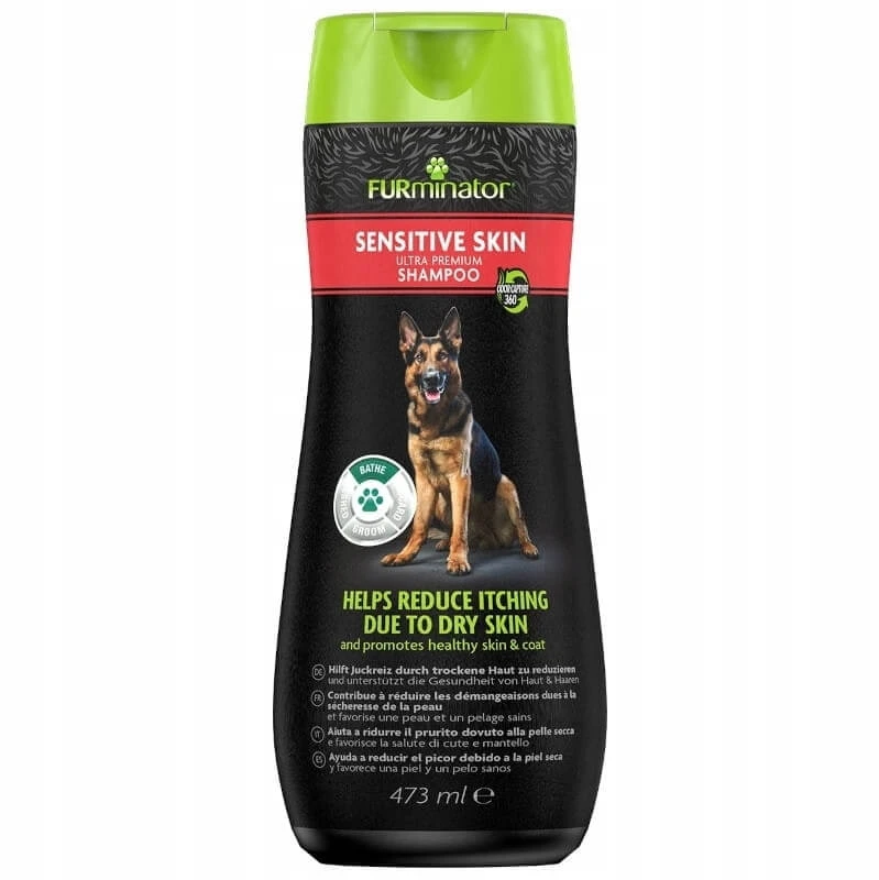 FURminator Shampoo für Hunde Empfindliche Haut Ultra Premium 473