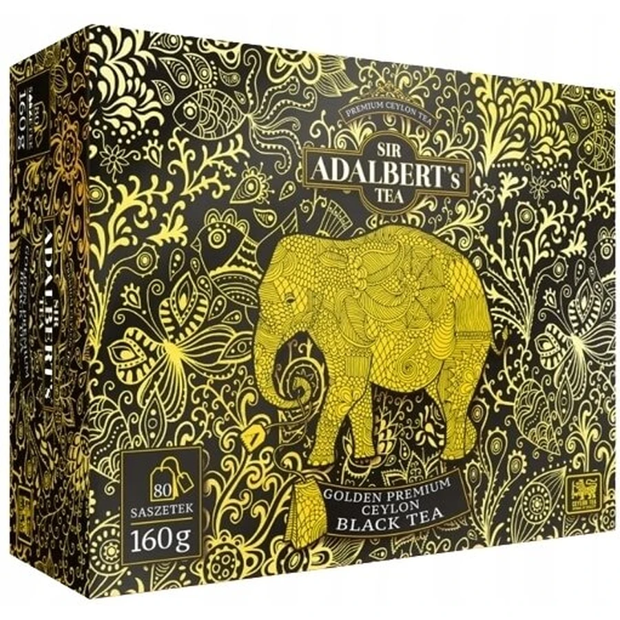 ADALBERT'S Gouden Prmium Zwarte Thee 80 x 2 g