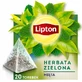 Lipton Tè verde intenso alla menta 20 bustine