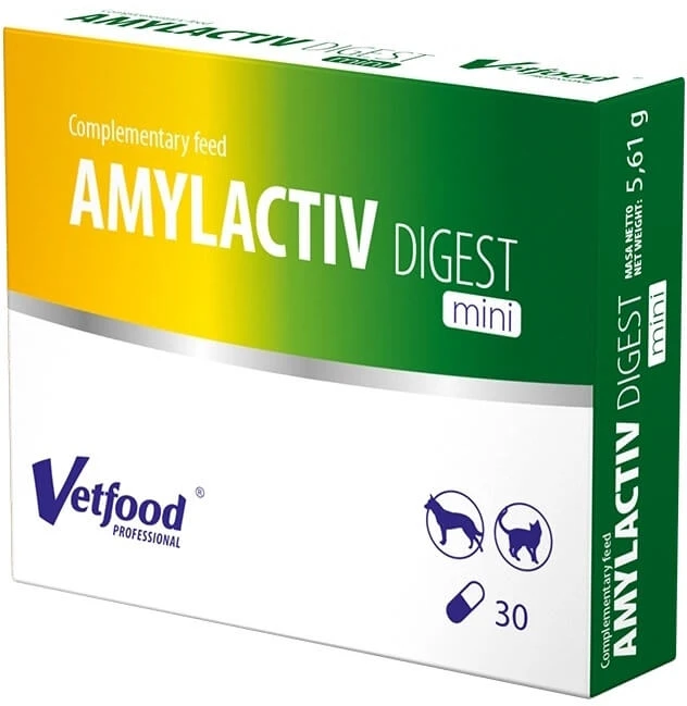 VETFOOD Amylactiv Digest MINI 30 Kapseln