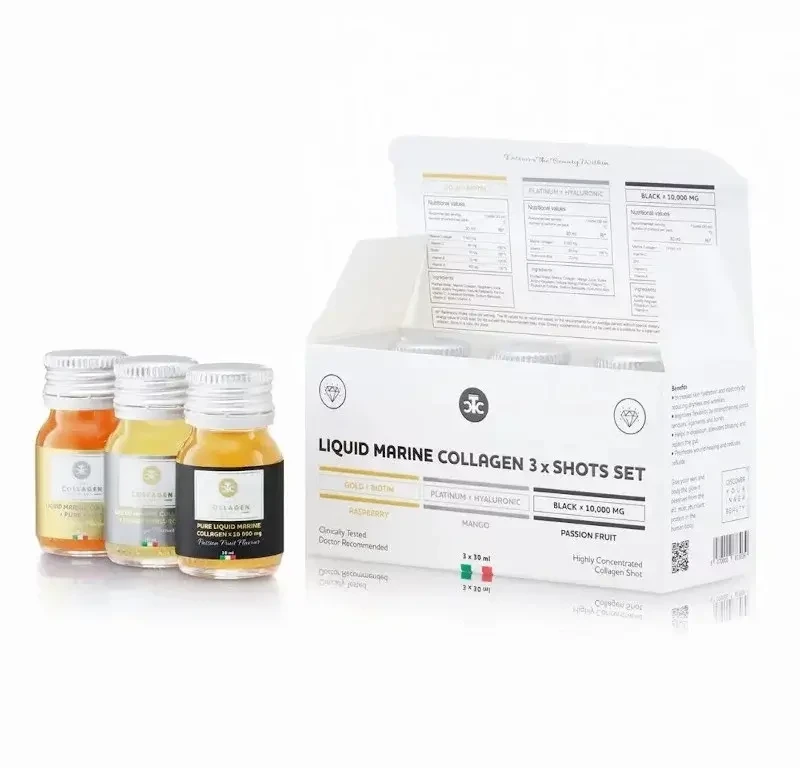 Flüssiges marines Kollagen Mix Aromen The Collagen Company