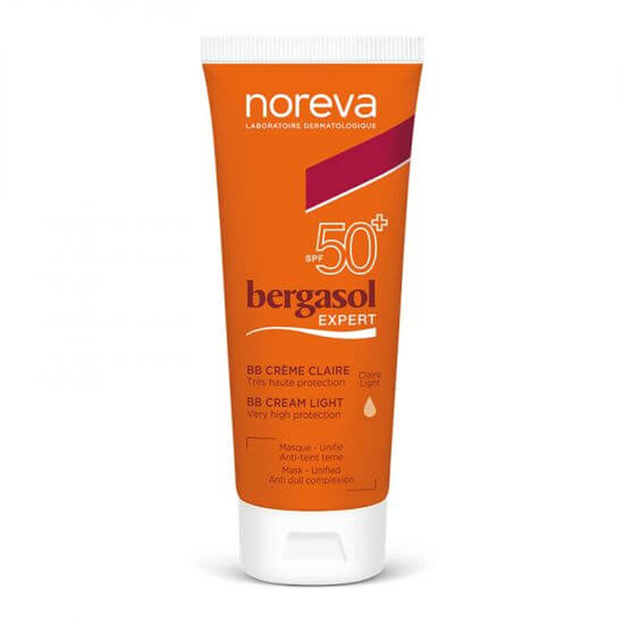 Noreva Bergasol Expert BB Light Creme SPF50+, 40 ml