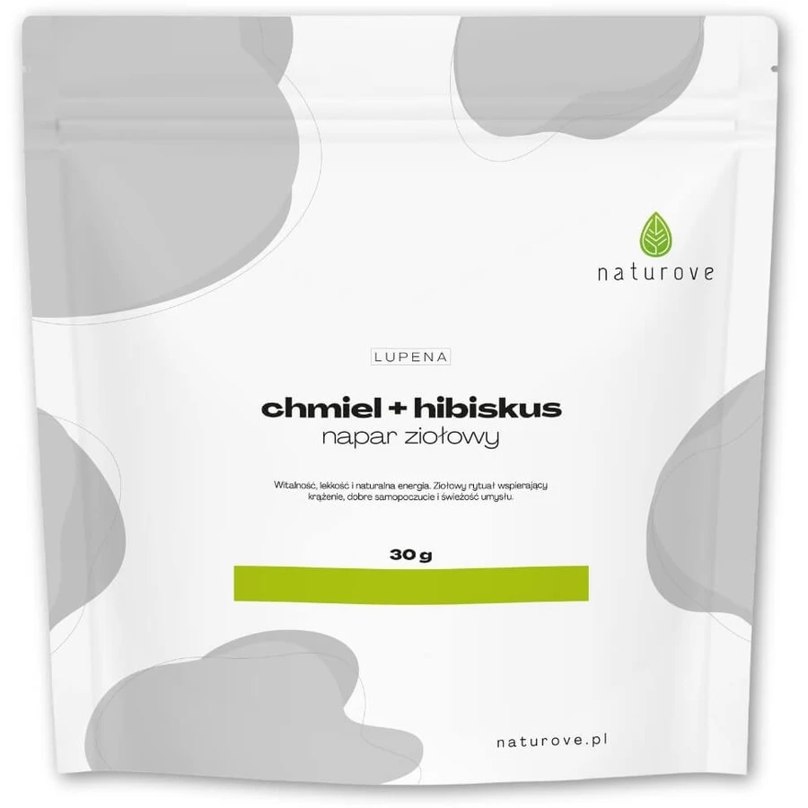 Naturove Lupena infuzie de hamei și hibiscus 30 g