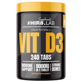 HIRO.LAB Vitamina D3 8000IU 240 compresse