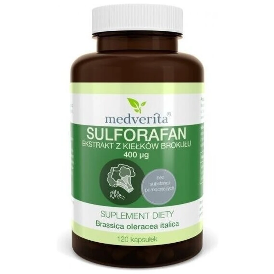 Medverita Sulforaphane 400 ug 120 gélules