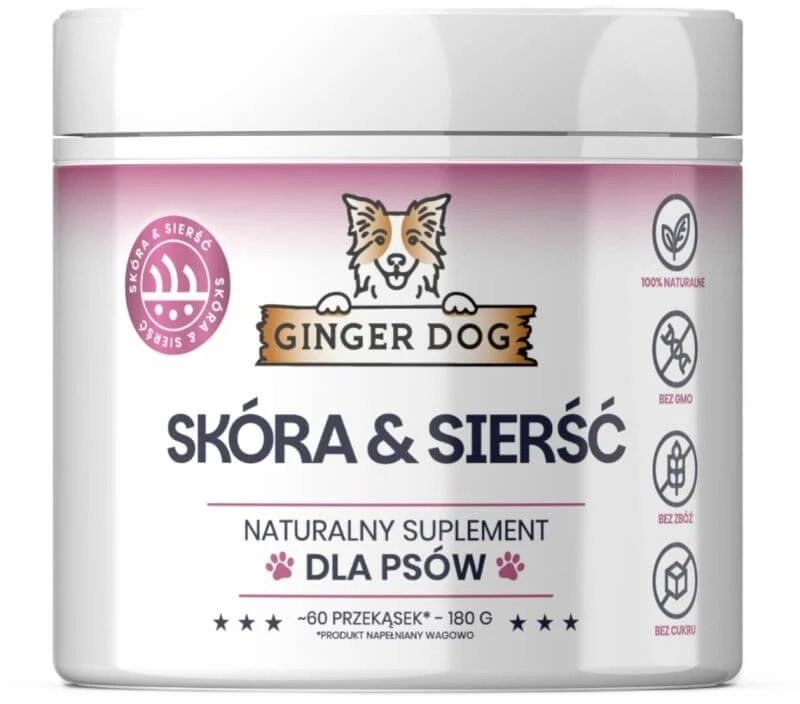 Ginger Dog Joints & Bones 60 Snacks 180 g (Verfallsdatum