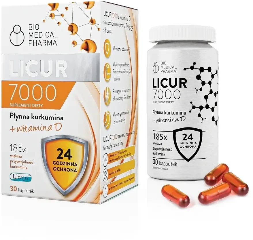LICUR7000 + Vitamin D 30 Kapseln