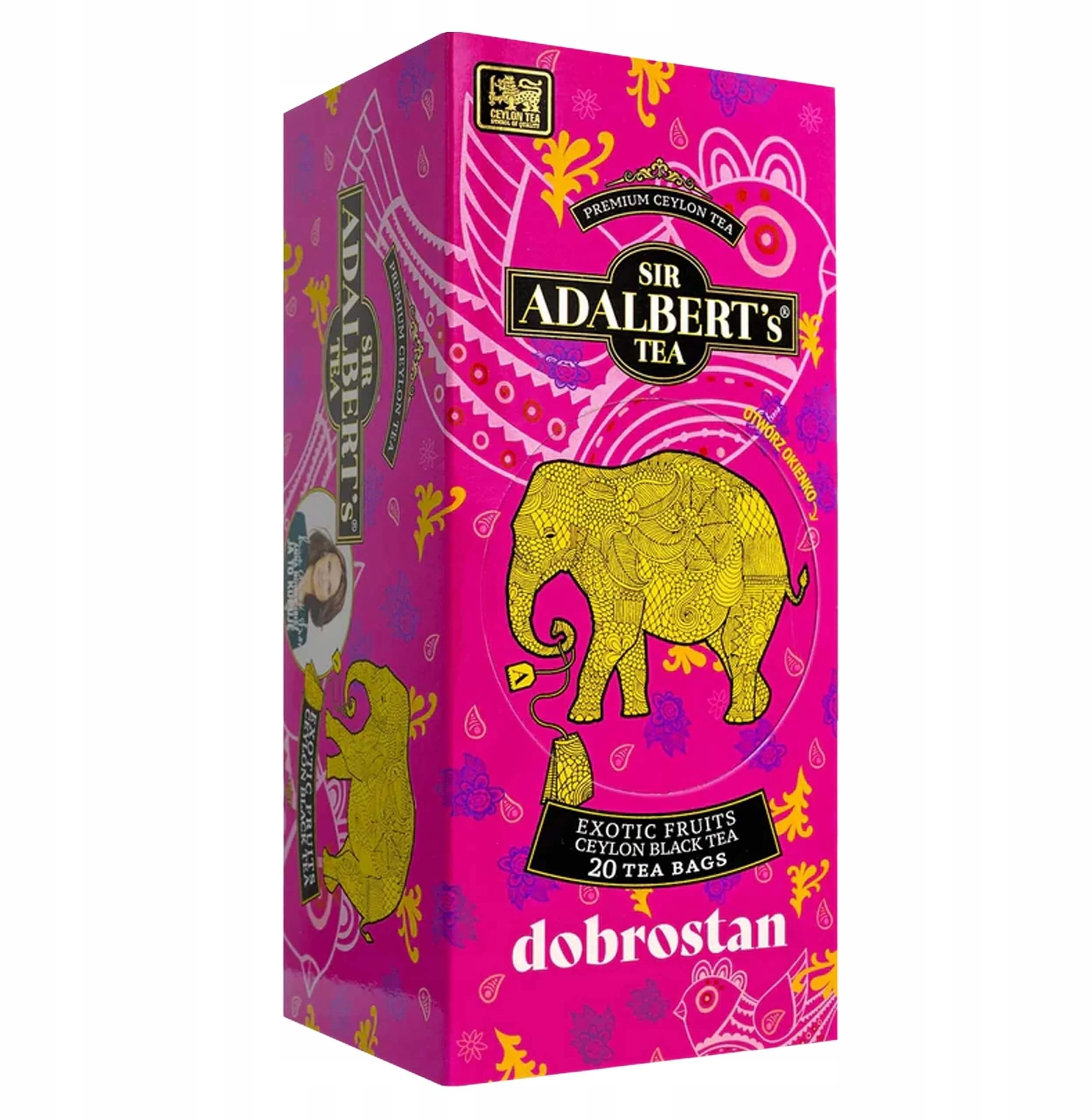 ADALBERT'S Emotions Wellbeing Schwarzer Tee mit exotischen Früchten 20