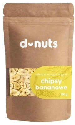 D-Nüsse Bananenchips 500 g