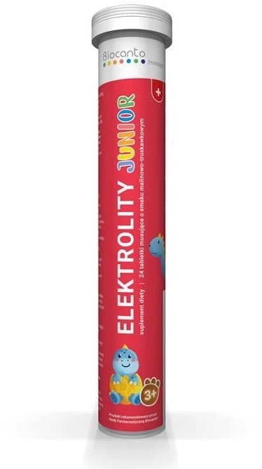 Biocanto Electrolytes Junior 24 Brausetabletten mit Geschmack