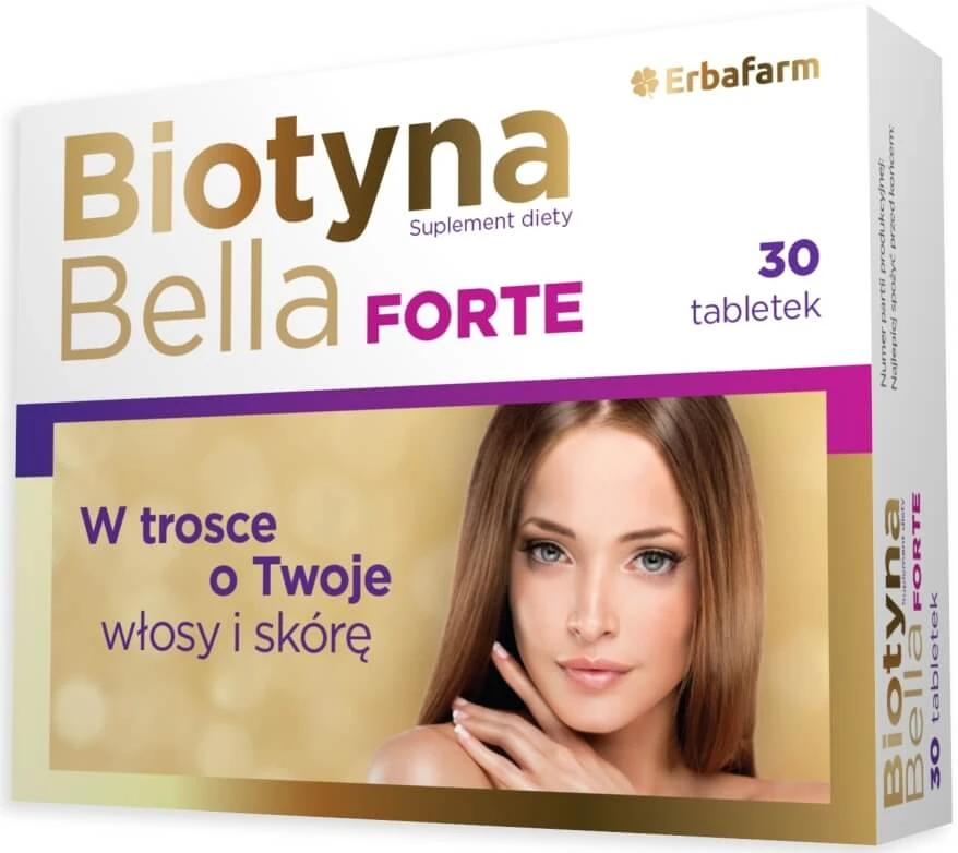 ERBAFARM Biotin Bella Forte 30 Tabletten