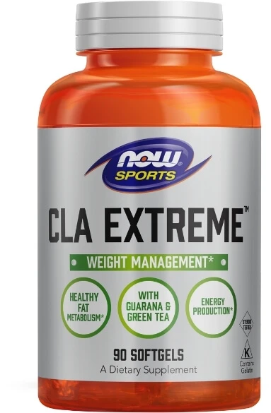 Now Foods Cla Extreme 90 Kapseln (Verfallsdatum 30.06.2026)