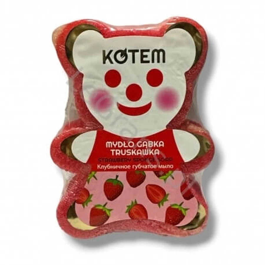 KOTEM Mydło w gąbce Truskawka 130 g: ceny i cechy
