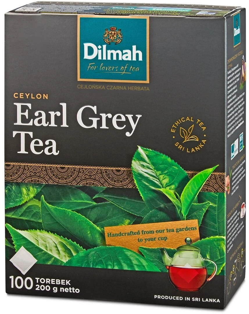 DILMAH Ceylon Earl Grey Tee Ceylon Schwarzer Tee 200 g
