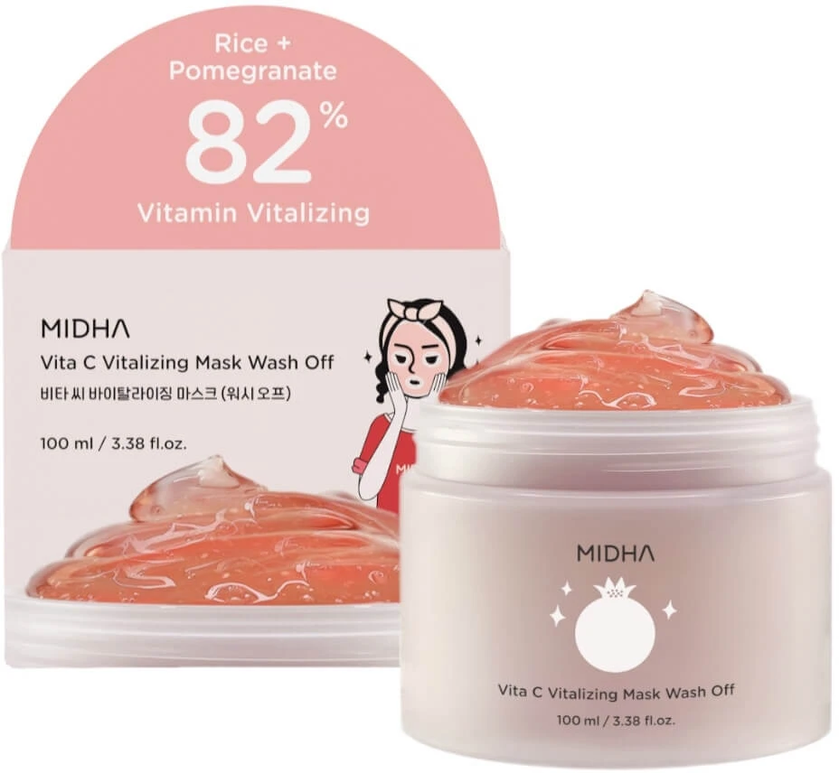 MIDHA Vita C Vitalizing Mask Abwaschmaske mit Vitamin C