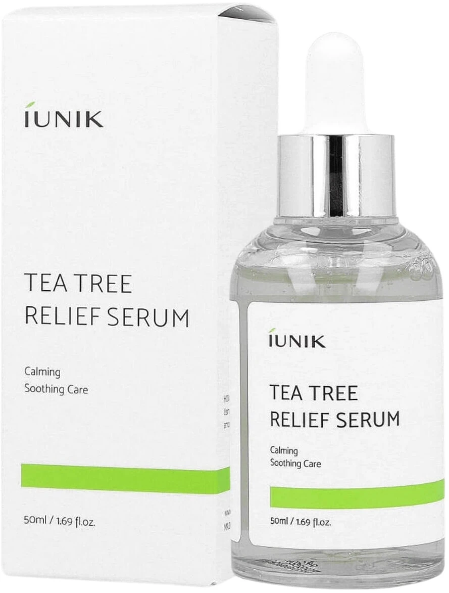 iUNIK Tea Tree Relief Serum Beruhigendes Gesichtsserum 50 ml