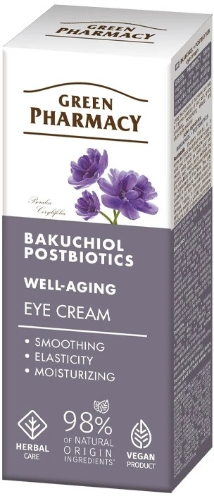 Grüne Apotheke Augencreme Bacuchiol, Postbiotika 15 ml