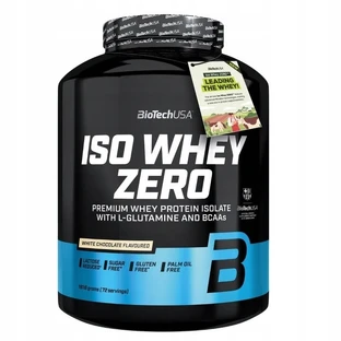 BioTech USA Iso Whey Zero Eiweiß mit weißem Schokoladengeschmack ...