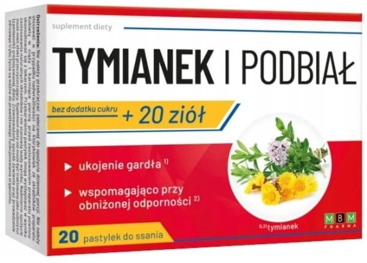 MBM Thymian und Huflattich 20 Lutschtabletten