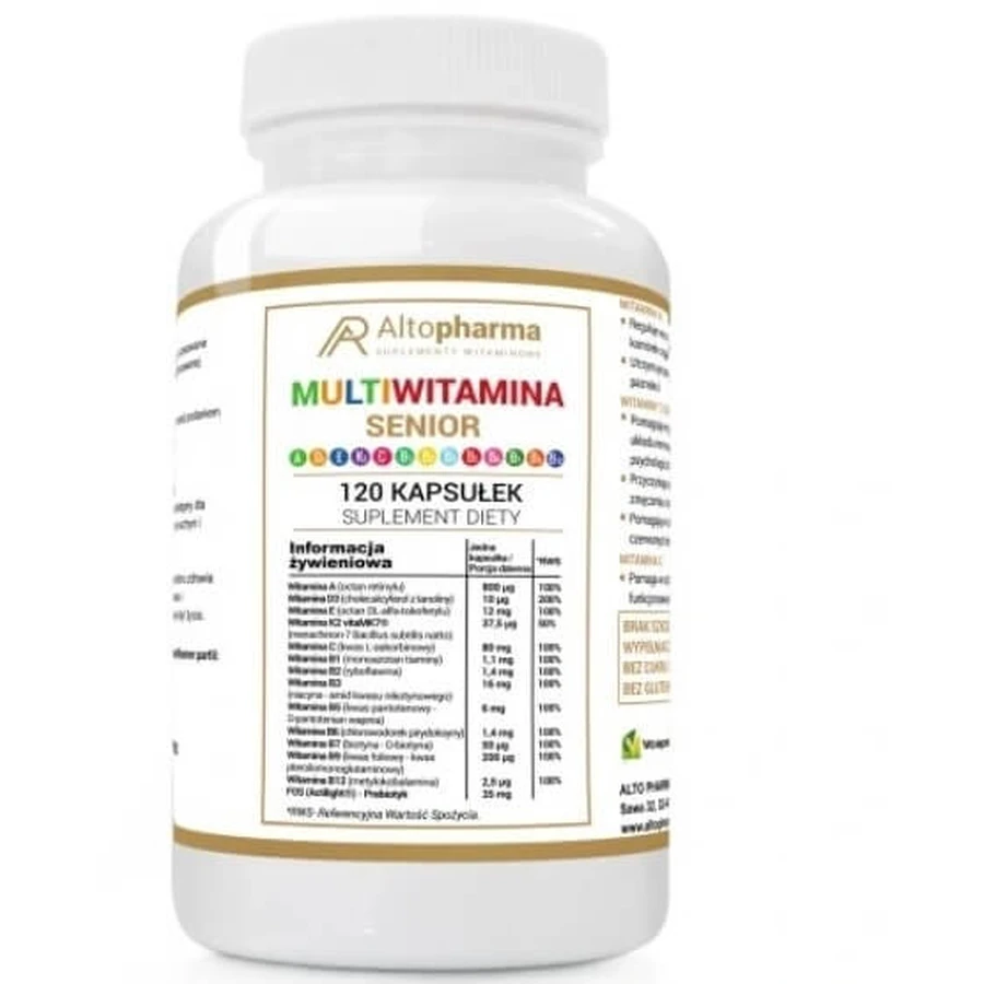 Altopharma Multivitamine Senior 120 capsule