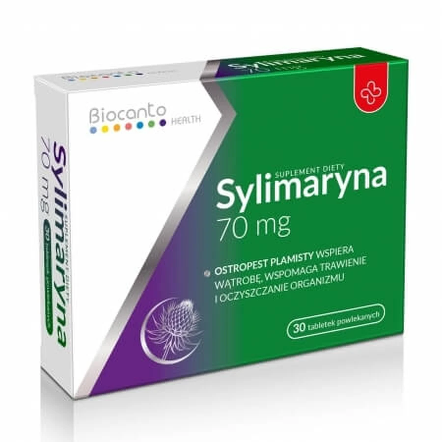 Biocanto Sylymarin 70 mg 30 comprimate