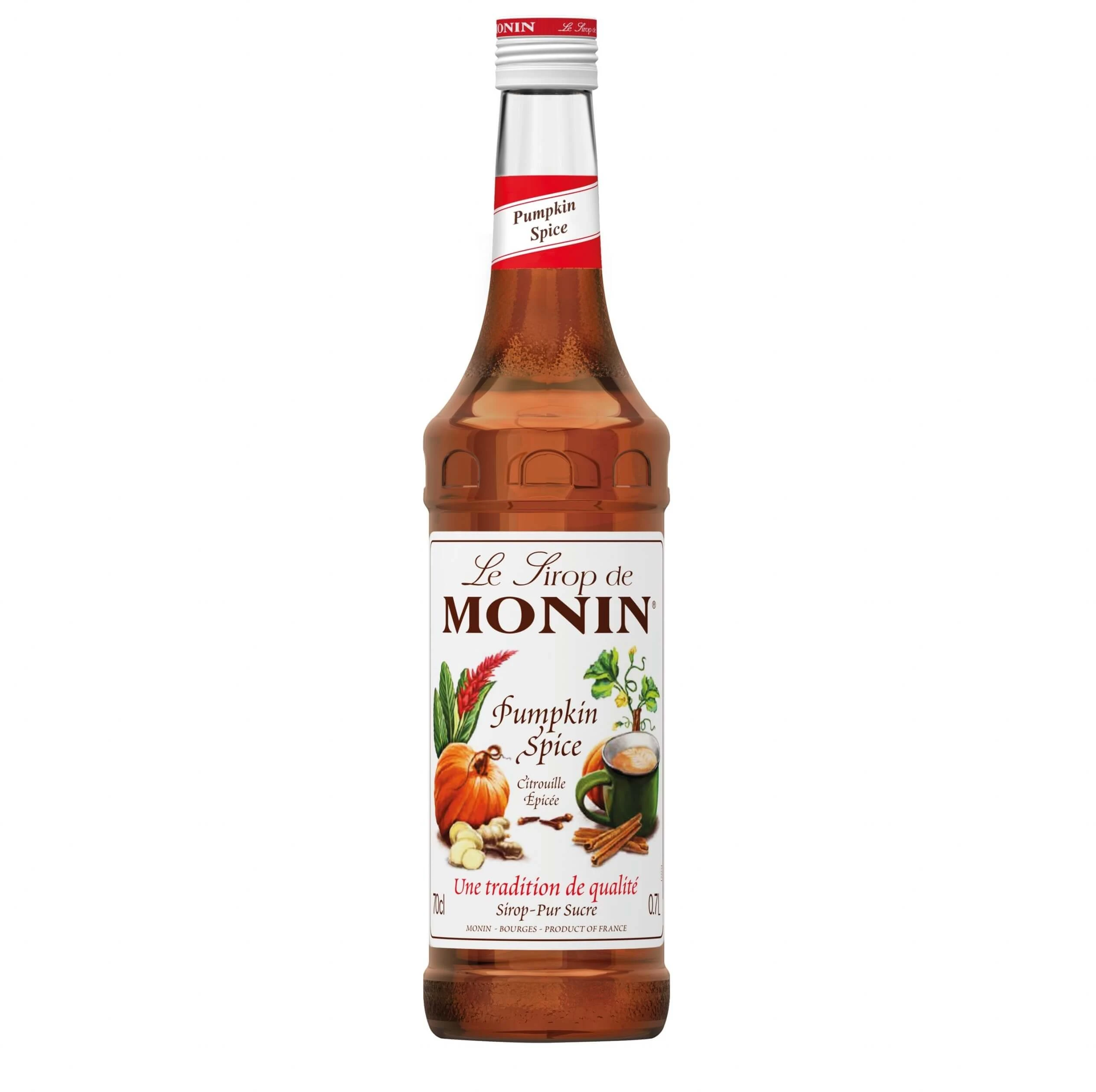 Monin Kürbisgewürz Kürbisgewürzsirup 0,7 l