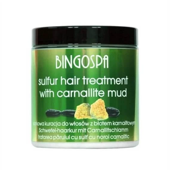 BINGOSPA Schwefel-Haarkur mit Carnalit-Schlamm