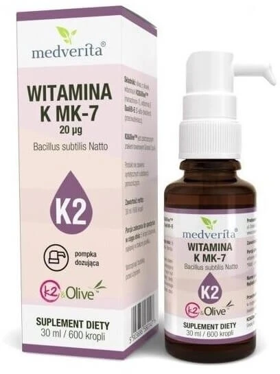 Medverita Vitamin K2 600 Tropfen 30 ml