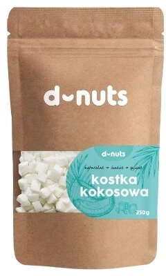 D-Nüsse Kokosnusswürfel 250 g