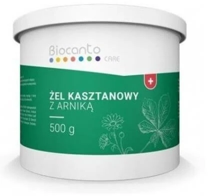 Biocanto Kastanien-Gel mit Arnika 500 g