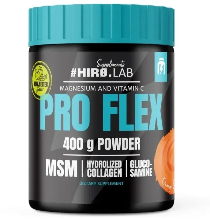 HIRO.LAB Kollagen für Gelenke Pro Flex Orangengeschmack