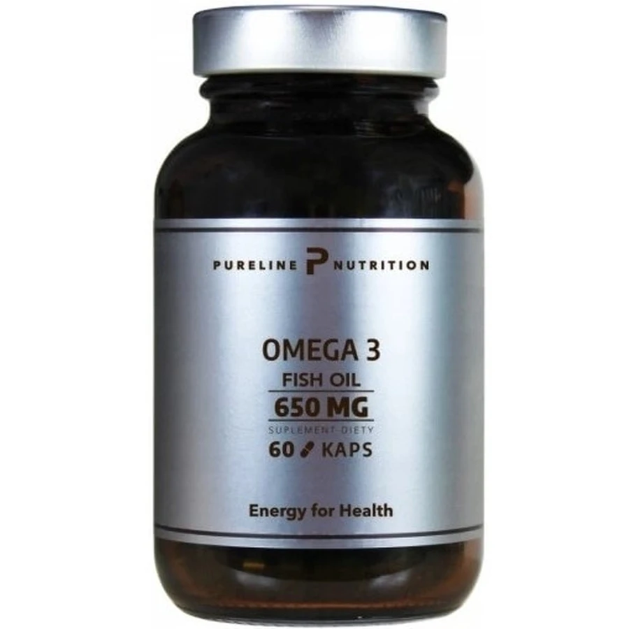 Pureline Nutrition Omega 3 650 mg, 60 capsule