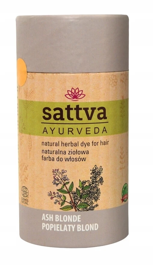 Sattva Natürliche Kräuterhaarfarbe Aschblond