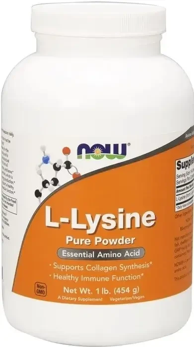 NOW FOODS L-Lysin 454 g