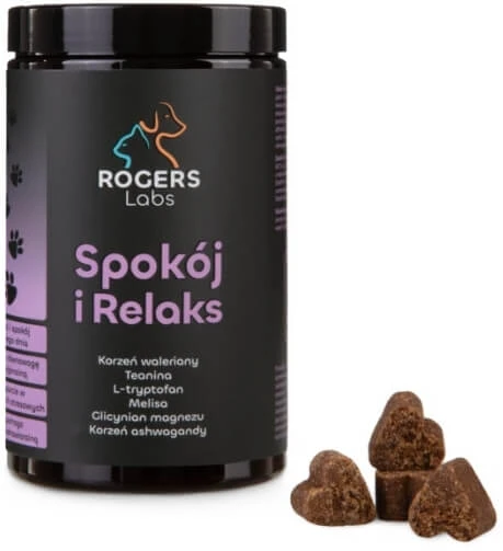 ROGERS Labs Calm and Relax Ergänzungsfuttermittel für Hunde