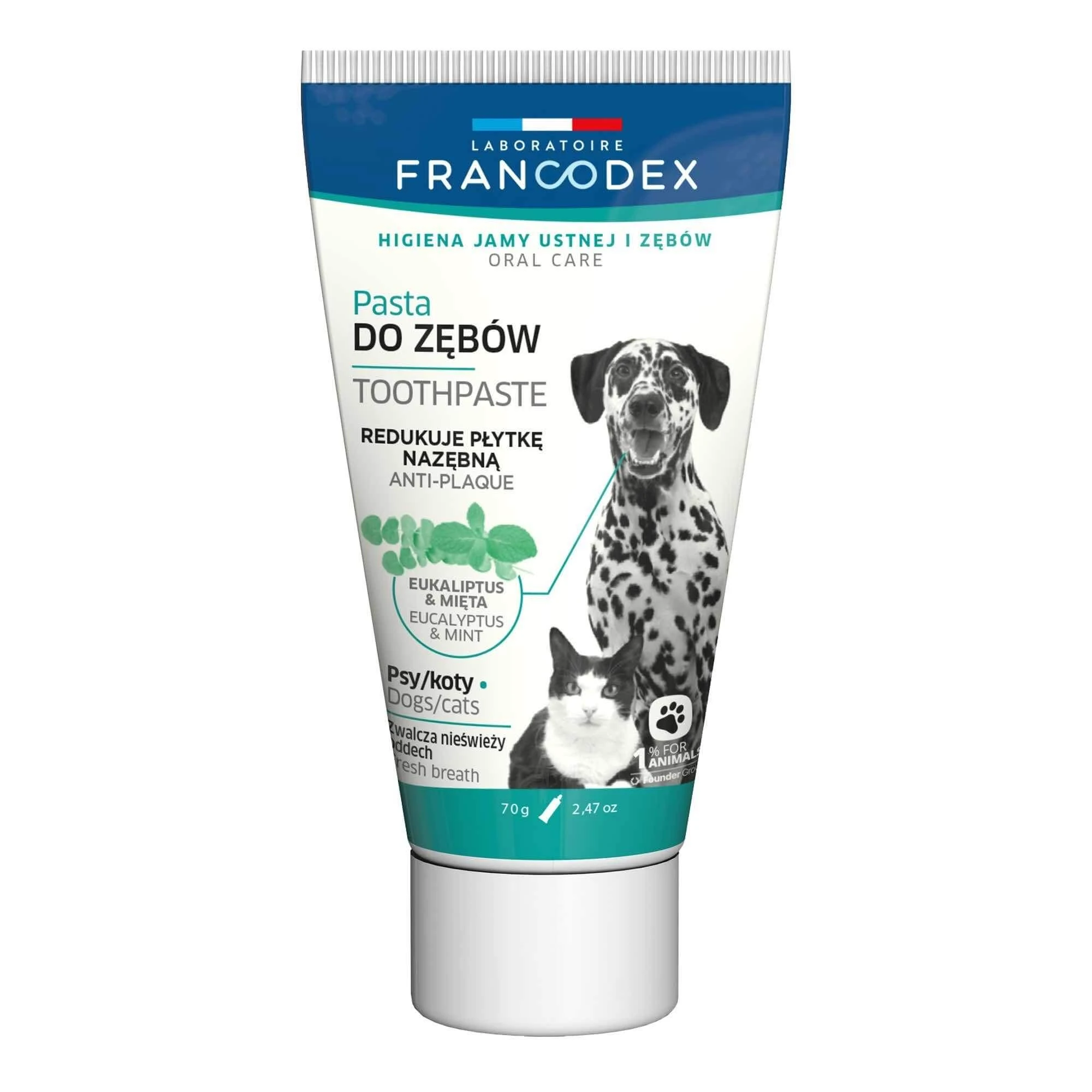 FRANCODEX EN Zahnpasta für Hunde und Katzen 70