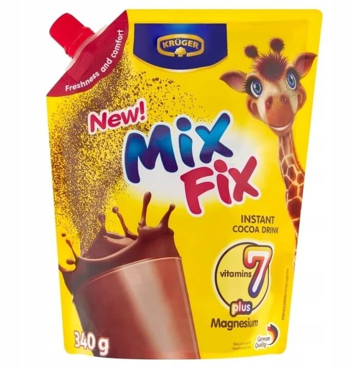 Krüger Mix Fix Instant Kakaogetränk 7 Vitamine plus Magnesium
