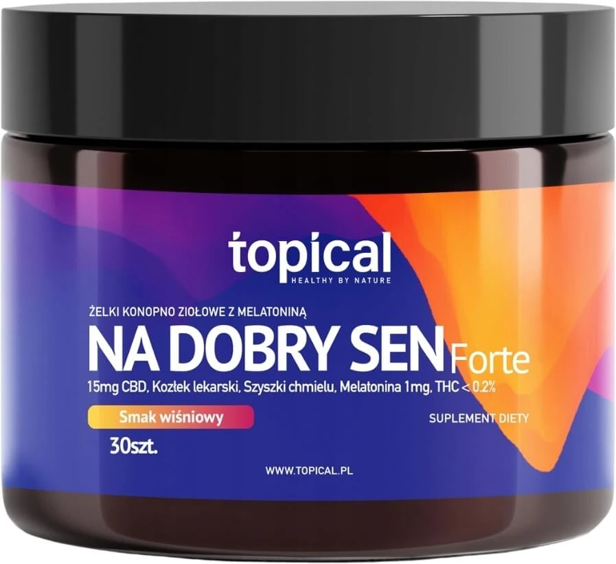 Topical Good Sleep Forte Gels Kirschgeschmack 30 Stück
