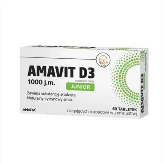 Amavit D3 JUNIOR 1000 IU. 60 Tabletten
