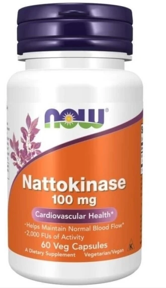 NOW FOODS Nattokinase 100 mg 60 Kapseln